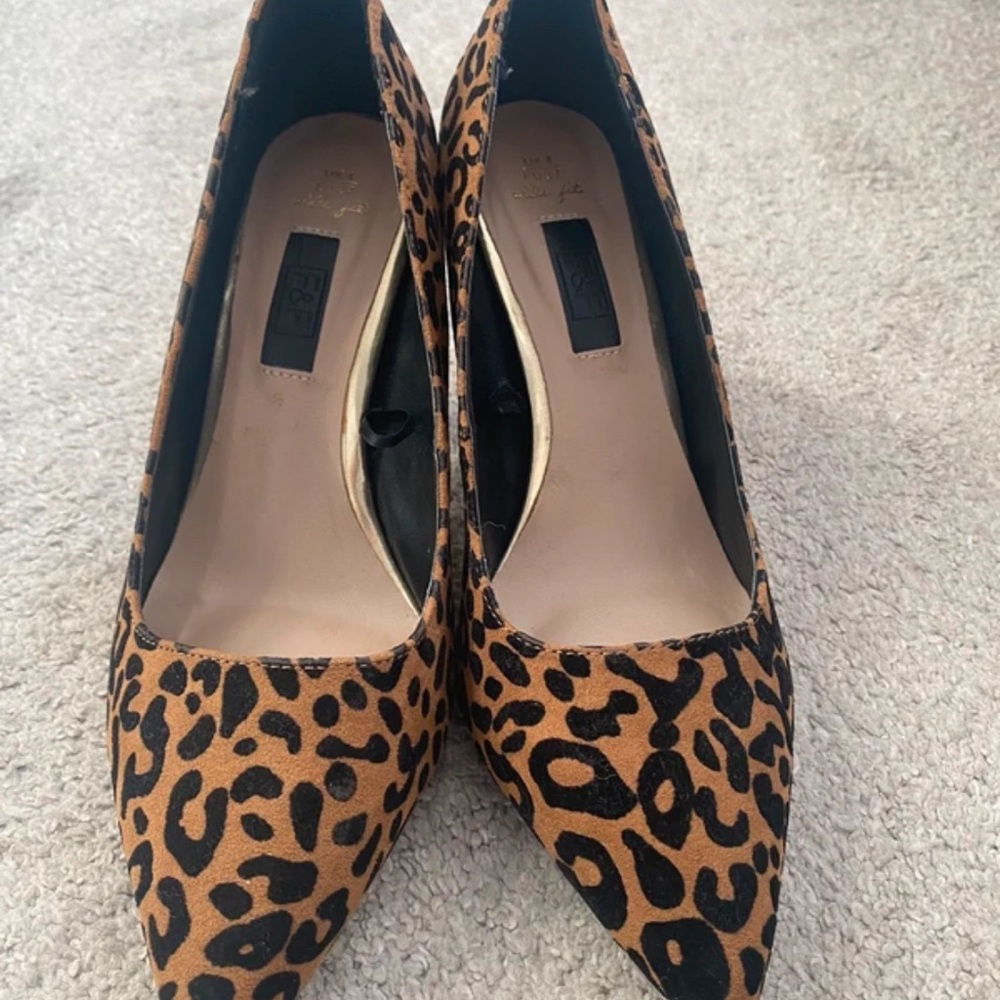 F&F Leopard Print Heels